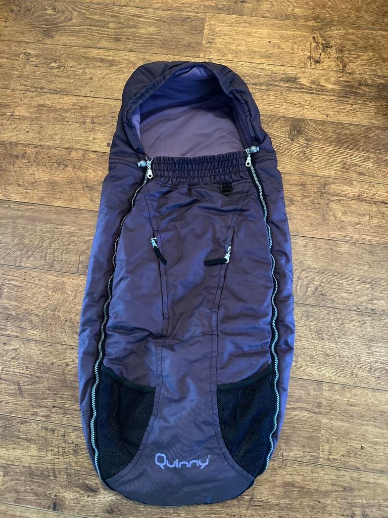 Quinny universele voetenzak paars, Kinderen en Baby's, Ophalen of Verzenden, Zo goed als nieuw, Quinny, Voetenzak