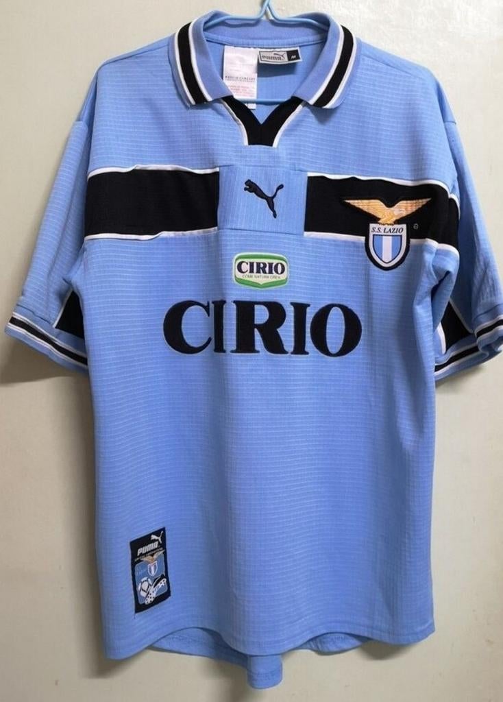 Lazio Roma Voetbal Thuisshirt Origineel Nieuw 1998, Sport en Fitness, Ophalen of Verzenden, Zo goed als nieuw