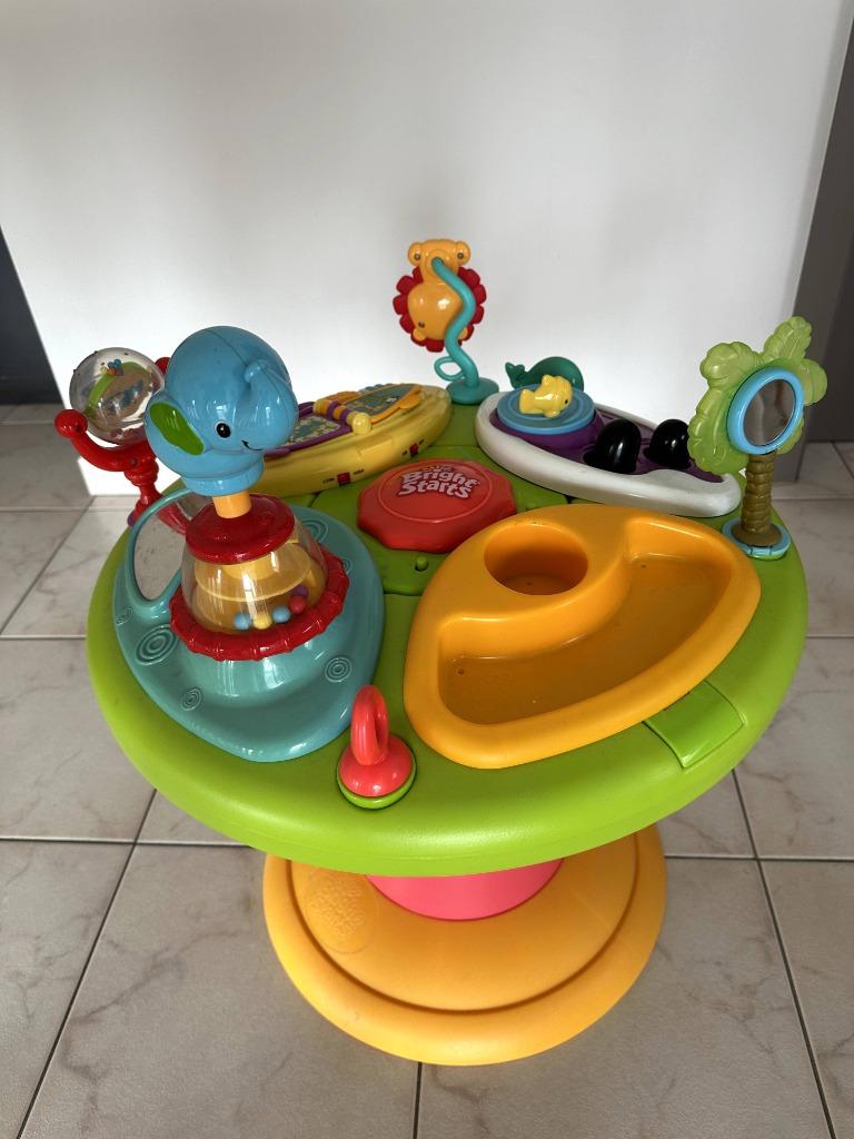 Table jeux pour bébé "Bright Starts", Enfants & Bébés, Jouets | Jouets de bébé, Utilisé, Autres types, Avec lumière, Sonore, À roulettes