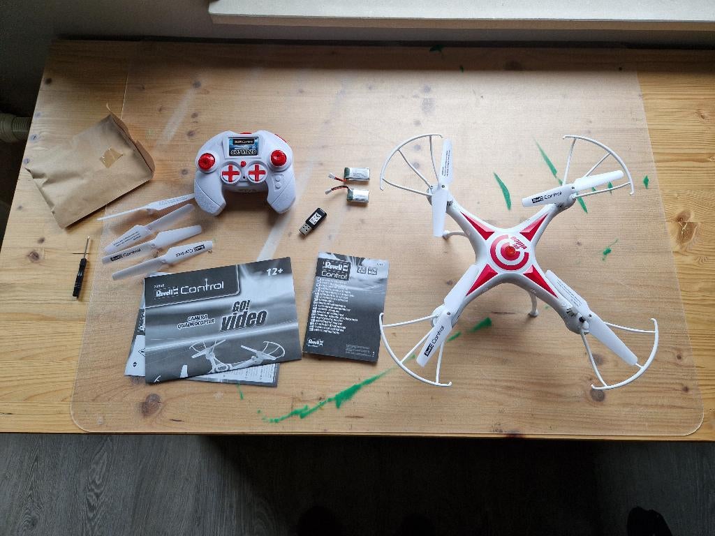 Drone Revell Go ! vidéo, Moins de 15 minutes, Moins de 250 g, Enlèvement, Utilisé
