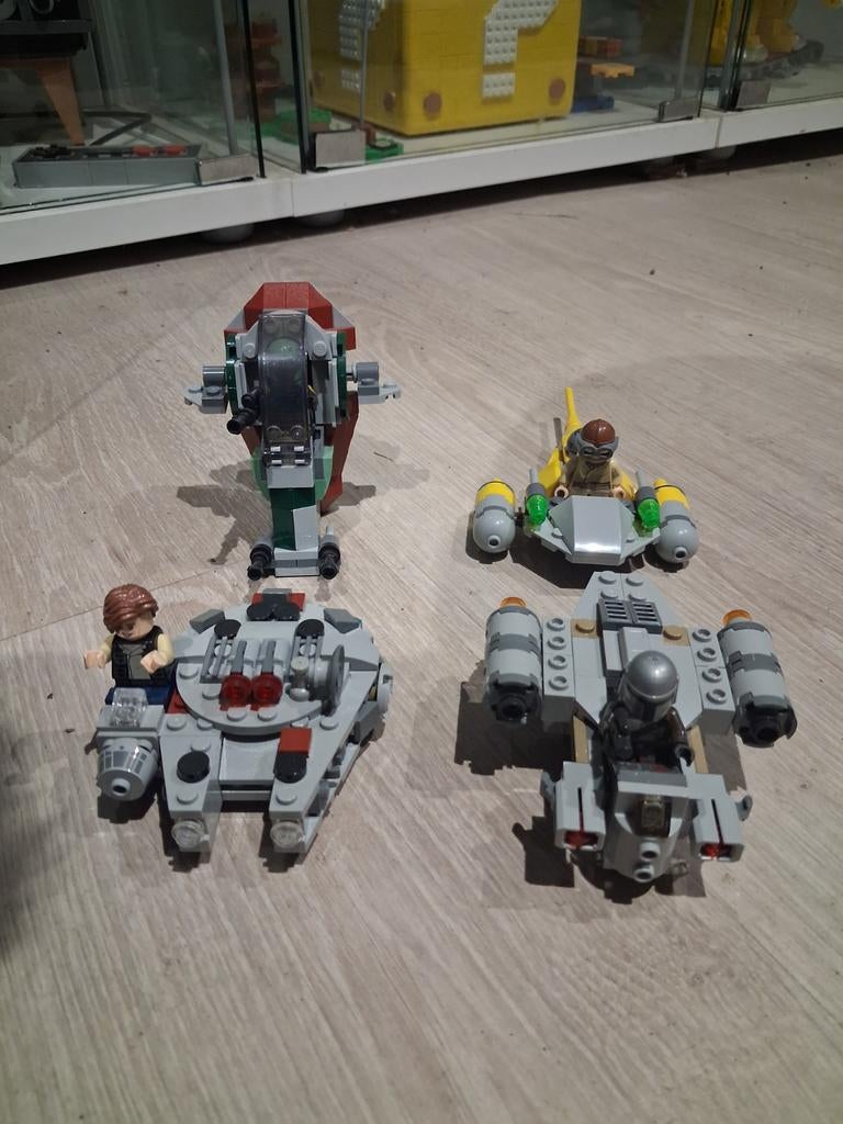Lego microfighters 75321 75344 75295 75223, Ophalen