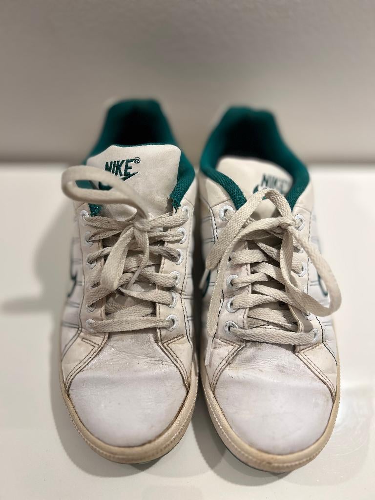 Nike wit-groene sneakers (maat 40), Wit, Nike, Ophalen of Verzenden, Sneakers