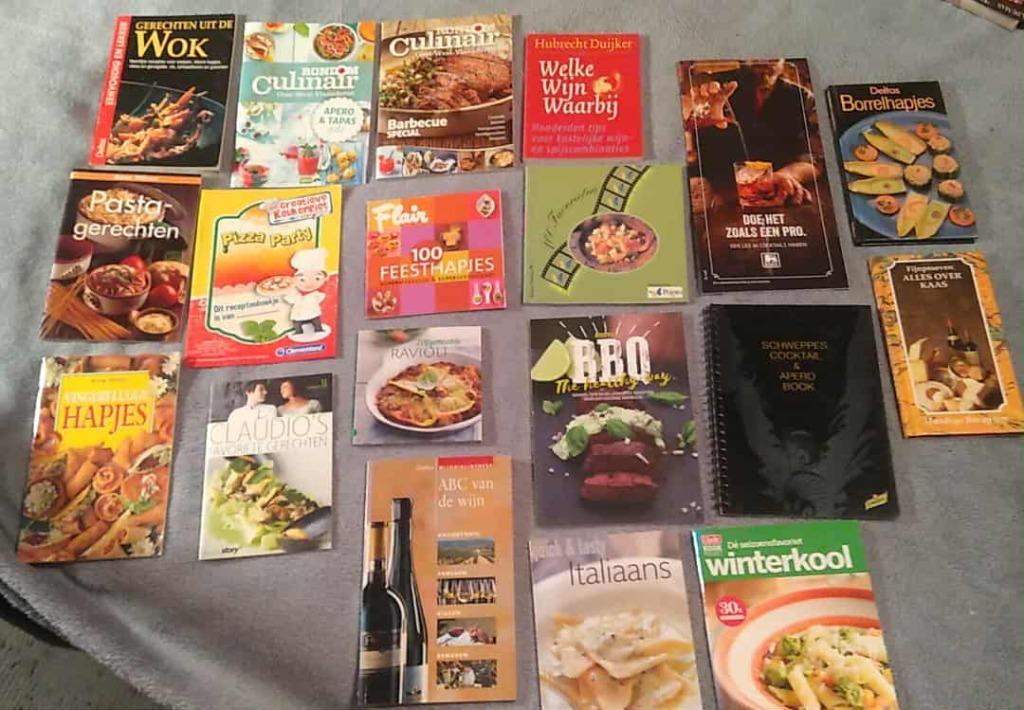 kleine kookboekjes alles samen, Ophalen of Verzenden