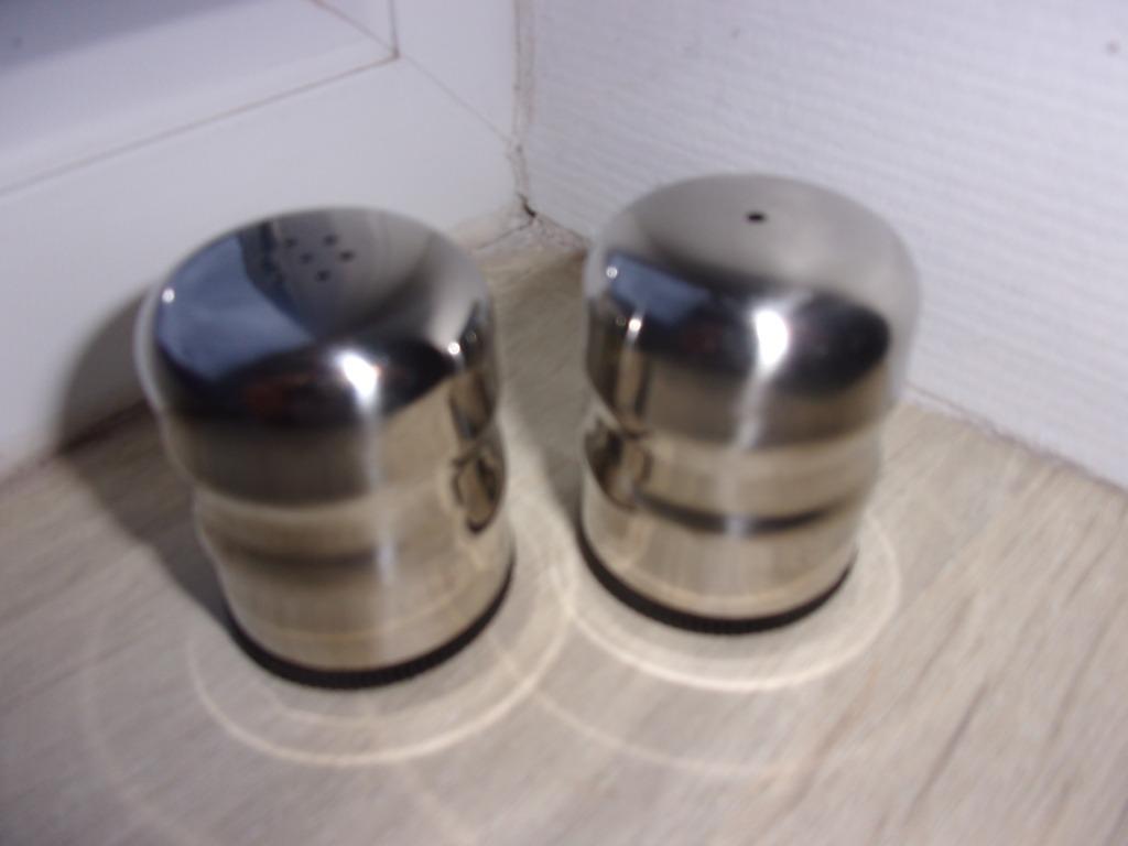 sel et poivre en inox NEUF, Enlèvement ou Envoi, Neuf