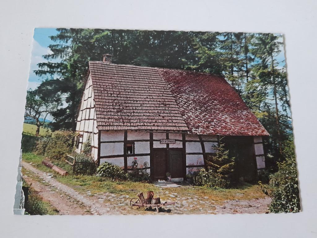 Postkaart - oud huis Ardennen, Ophalen of Verzenden, 1960 tot 1980, Ongelopen