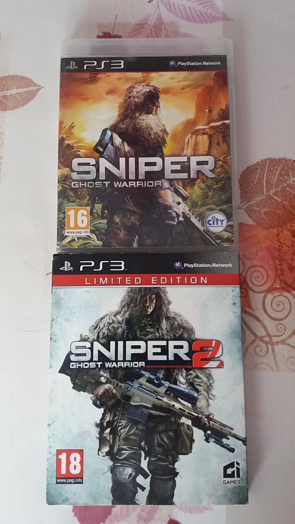 SNIPER : GHOST WARRIOR 1 et 2 PS3, Ophalen, Gebruikt, Shooter, Vanaf 16 jaar