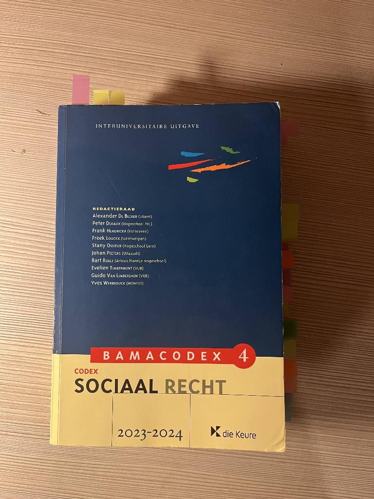 Bamacodex Sociaal recht, Boeken, Ophalen of Verzenden, Gelezen, Die keure