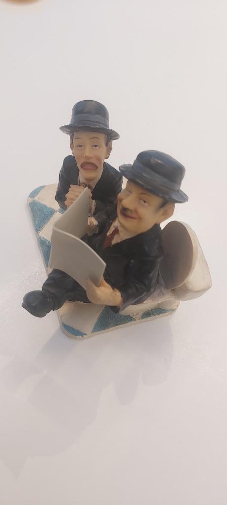 Laurel en Hardy op toilet, Ophalen of Verzenden