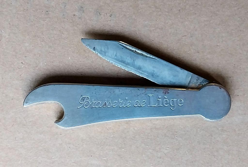 Canif Brasserie de Liège, Collections, Enlèvement ou Envoi