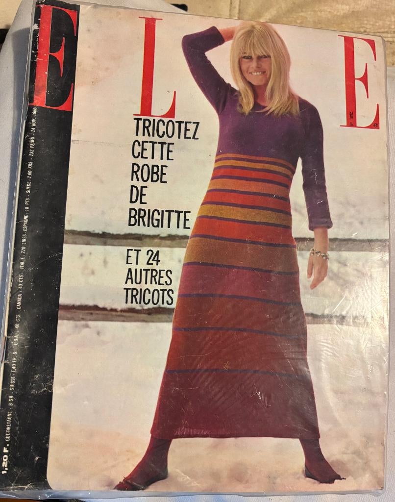 Elle Brigitte Bardot, Verzamelen, Ophalen of Verzenden, Gebruikt, Tv, Overige typen