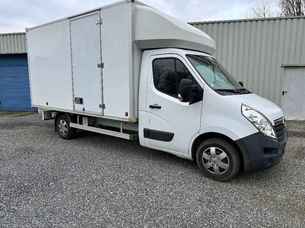 Opel Movano met meubelbak box 120.000km Carpass 11488 ex btw, Voorwielaandrijving, Euro 5, Stof, 4 cilinders