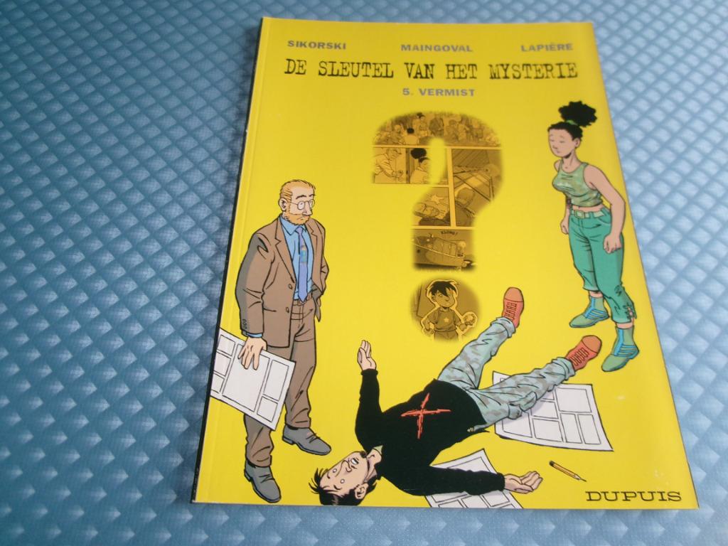 Bande dessinée « La clé du mystère », Sikorski/Maingoval/Lapièr, Enlèvement ou Envoi, Une BD, Utilisé