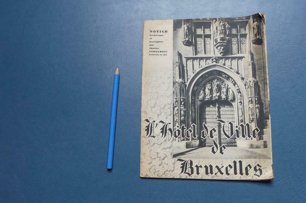 Boek, l'Hotel de ville de Bruxelles, Enlèvement ou Envoi, Charles Pergami, Utilisé, Benelux