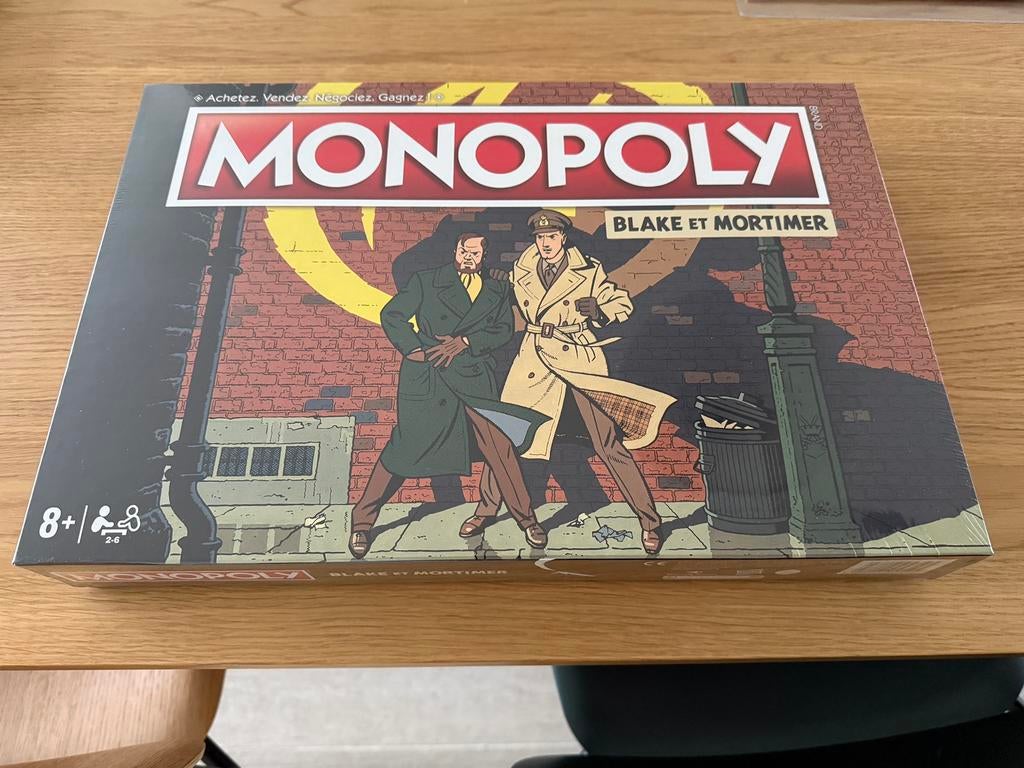 Monopoly Blake et Mortimer SEALED, Hobby en Vrije tijd, Vijf spelers of meer, Ophalen of Verzenden, Nieuw, HASBRO
