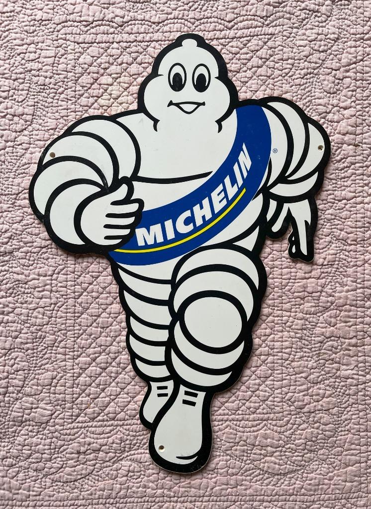 reclame Michelin, Verzamelen, Ophalen of Verzenden, Reclamebord