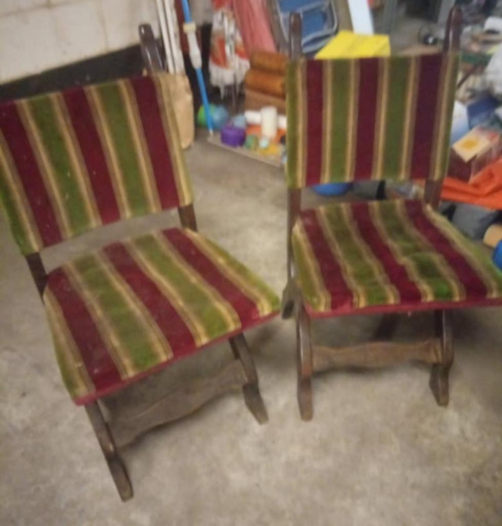 2 zetelstoelen, Huis en Inrichting, Ophalen