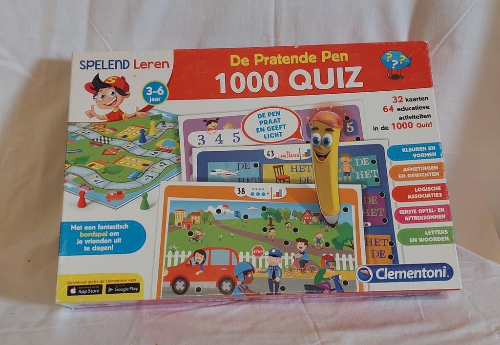 De pratende pen 1000 quiz., Kinderen en Baby's, Ophalen, Gebruikt