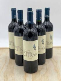 Haut Médoc Château Citran 2017 (lot de 6 bouteilles), Collections, Neuf, Enlèvement ou Envoi, Pleine, Vin rouge