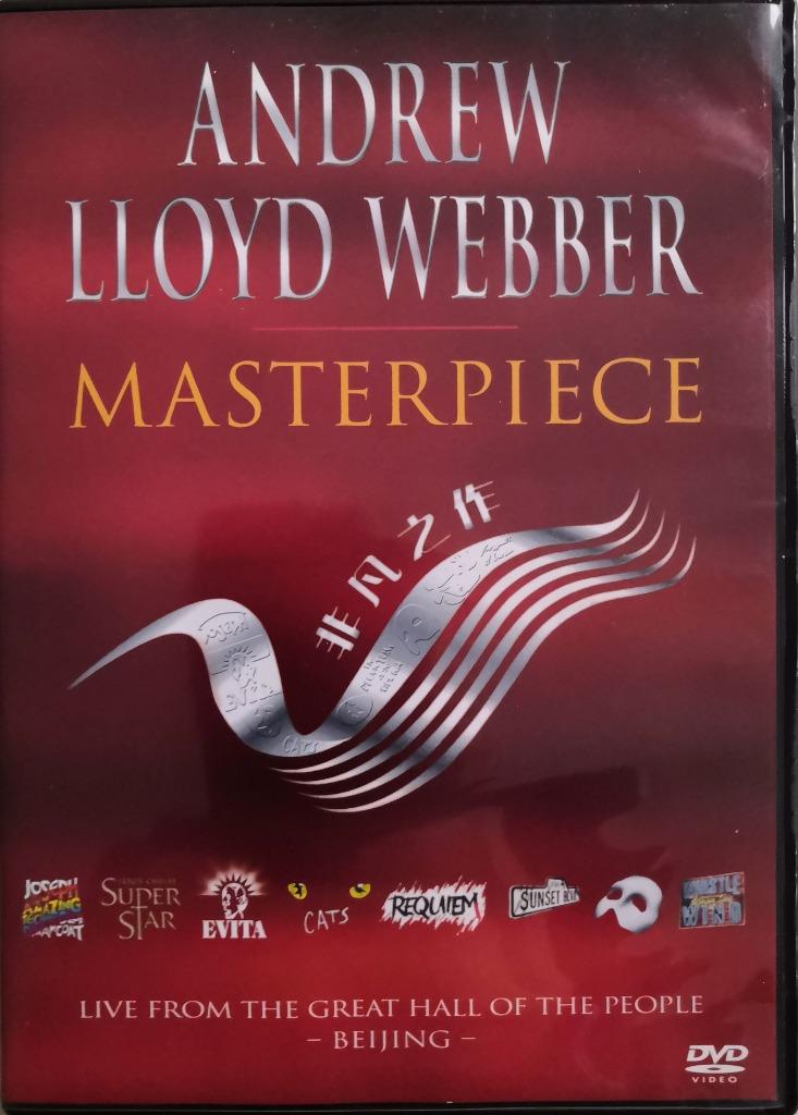 ANDREW LLOYD WEBBER - Masterpiece (DVD), Alle leeftijden, Ophalen of Verzenden, Gebruikt