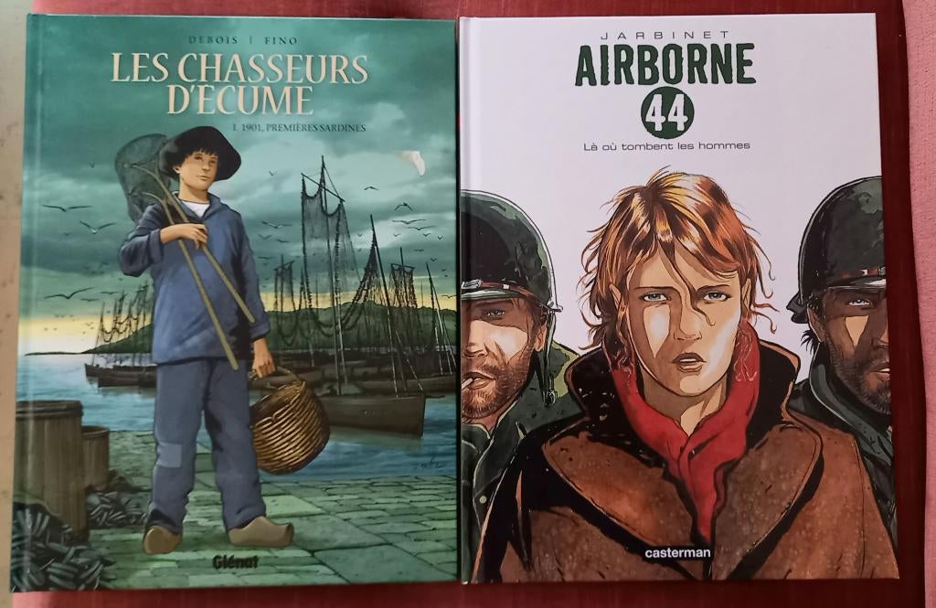 Bd Les Chasseurs d'ècume et Airborne 44, Livres, Enlèvement ou Envoi, Comme neuf