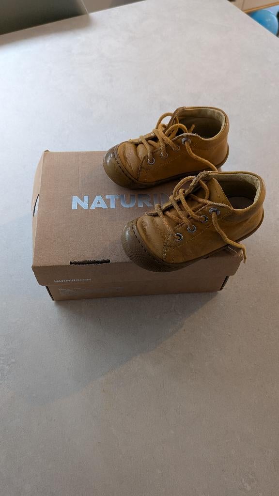Naturino schoenen geel Maat 21, Garçon ou Fille, Natorino, Enlèvement, Utilisé
