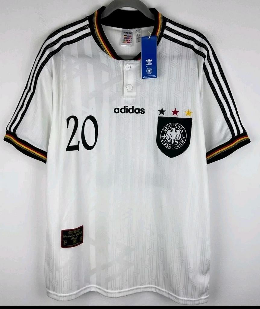 Duitsland Bierhoff Voetbalshirt Origineel Finale EURO 1996, Envoi, Comme neuf, Maillot