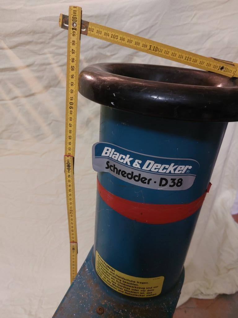 hakselaar Black&Decker, Enlèvement, Utilisé, Électrique, Black&decker