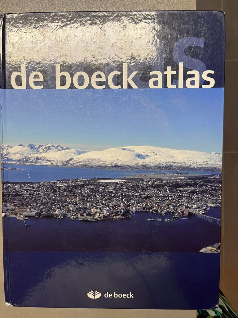De Boeck Atlas, Ophalen of Verzenden, Gelezen, Wereld, Overige atlassen