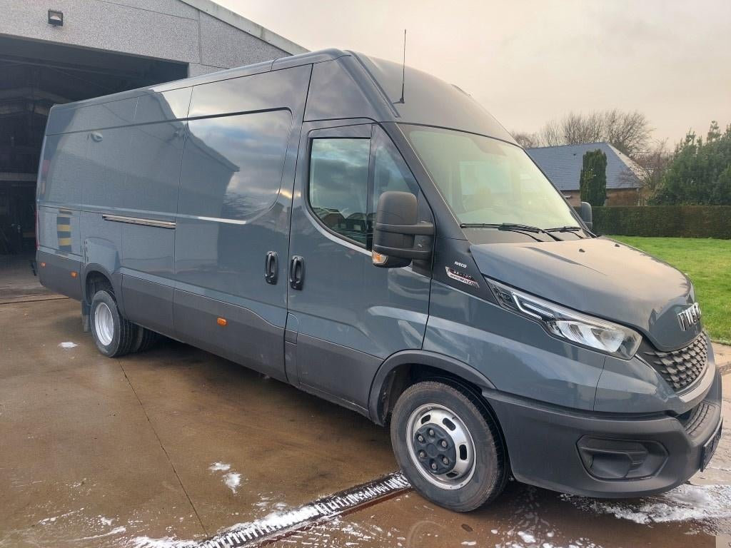 Iveco Daily 35C18 Himatic Maxi roue jumellé(32500+TVA), Autos, Camionnettes & Utilitaires, Capteur de lumière, Argent ou Gris