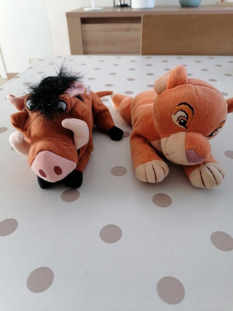 Disney: knuffels The Lion King, Kinderen en Baby's, Ophalen of Verzenden, Gebruikt