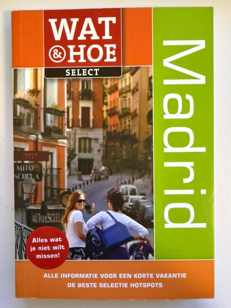 Reisgids Madrid, Boeken, Reisgidsen, Zo goed als nieuw, Reisgids of -boek, Ophalen, Overige merken