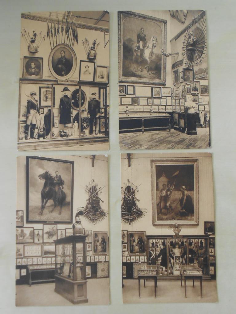 Musée royal de l'Armée : 4 cartes postales, Enlèvement ou Envoi, Avant 1920, Non affranchie, Bruxelles (Capitale)