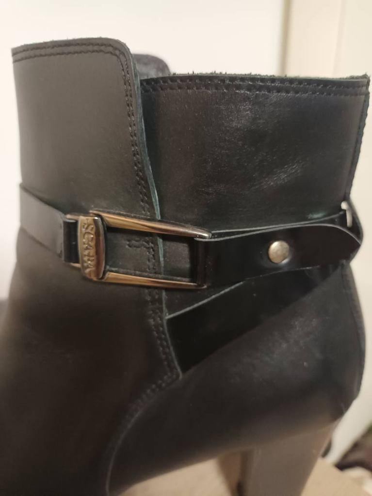 Scapa lederen dames laarzen, Kleding | Dames, Schoenen, Scapa, Zwart, Lage of Enkellaarzen, Ophalen of Verzenden