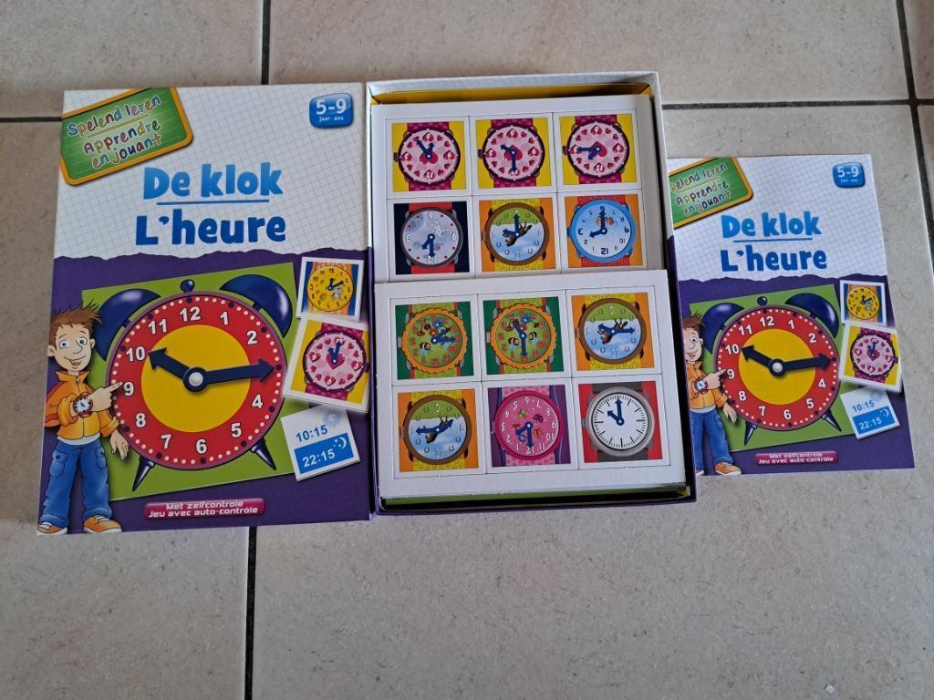 Spelend leren de klok 5 tot 9 jaar nieuw, Kinderen en Baby's, Speelgoed | Educatief en Creatief, Ophalen of Verzenden, Nieuw, Taal en Lezen
