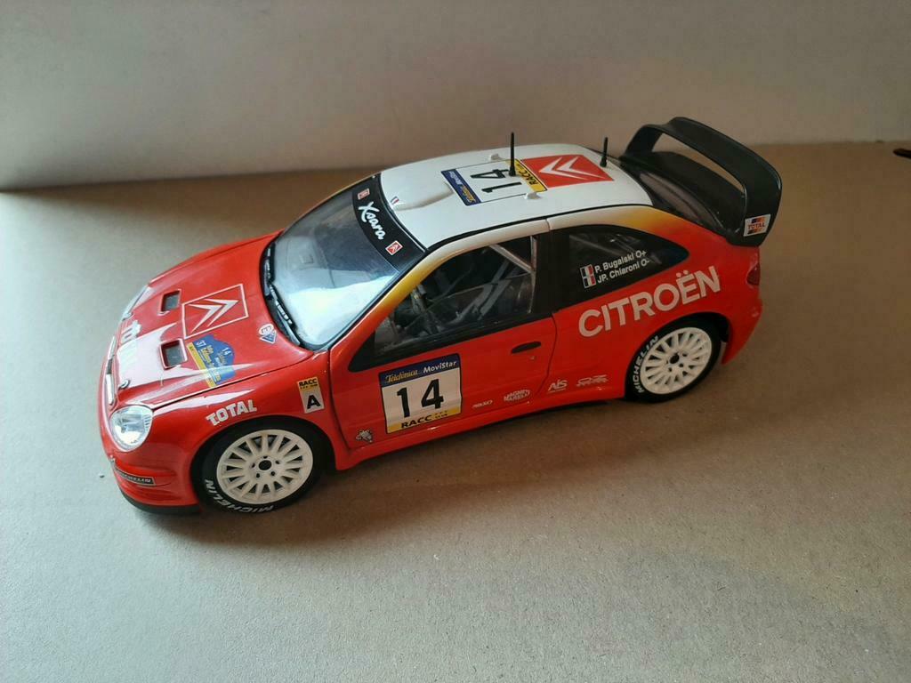 Citroën Xsara WRC 1/18 Solido zonder doos, Hobby en Vrije tijd, Ophalen of Verzenden, Zo goed als nieuw