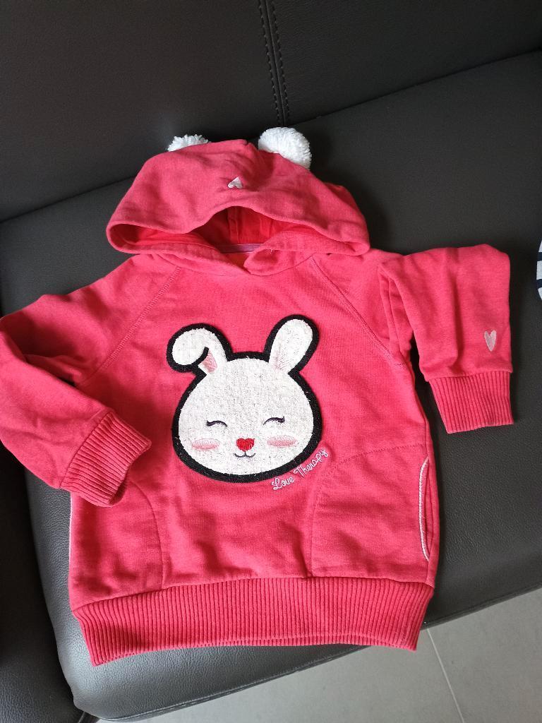 Hoodie met kap maat 104, Kinderen en Baby's, Ophalen, Gebruikt, Love Therapy, Meisje