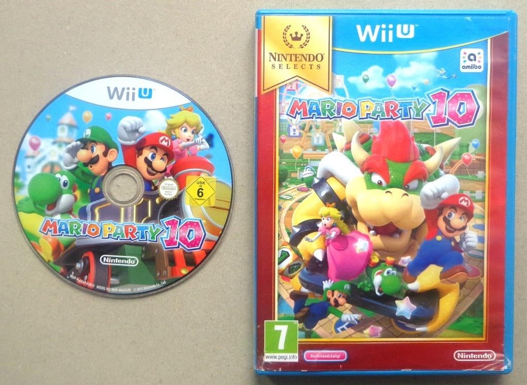 Mario Party 10 voor de Nintendo Wii-U, Consoles de jeu & Jeux vidéo, Jeux | Nintendo Wii U, Comme neuf, Plateforme, 3 joueurs ou plus