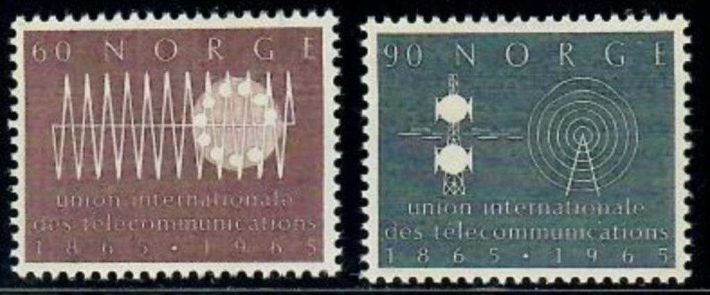 Noorwegen yvertnrs.: 480/81 postfris, Timbres & Monnaies, Timbres | Europe | Scandinavie, Enlèvement ou Envoi, Norvège, Non oblitéré