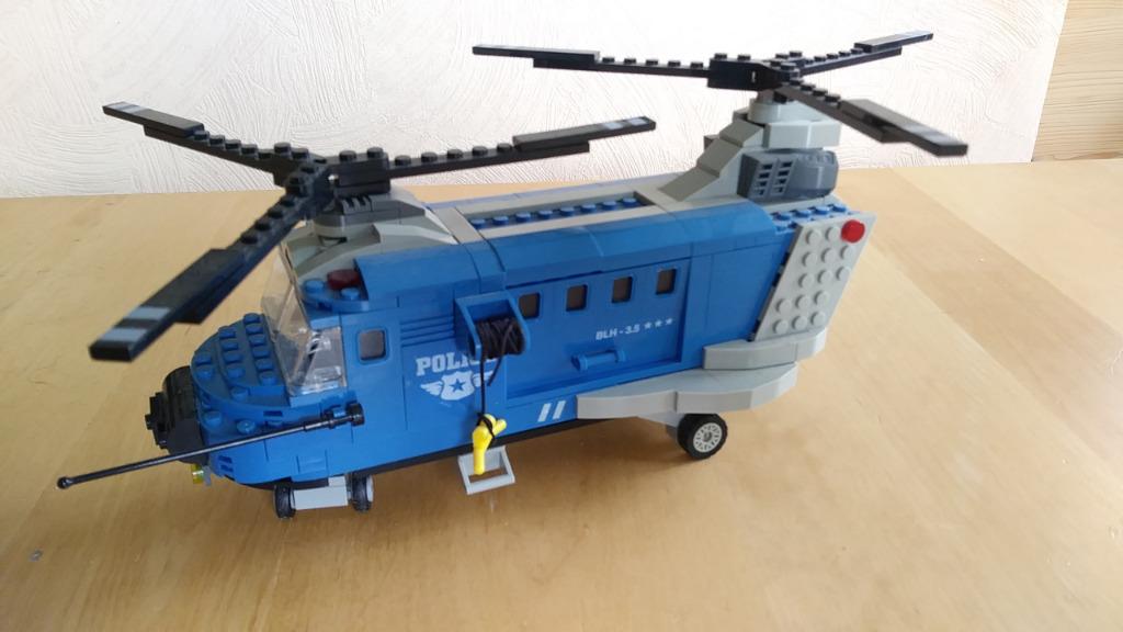 Politiehelikopter, Ophalen, Zo goed als nieuw, Lego