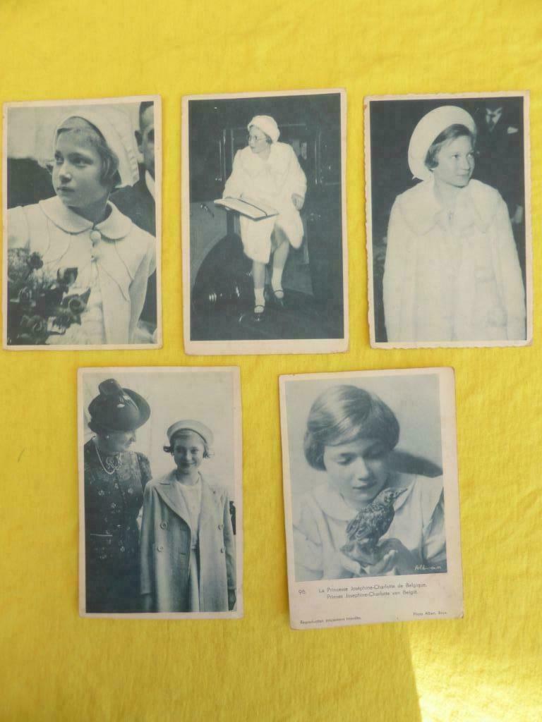 Foto's Prinses Josephine-Charlotte van België, Verzamelen, Ophalen of Verzenden, Gebruikt, Kaart, Foto of Prent