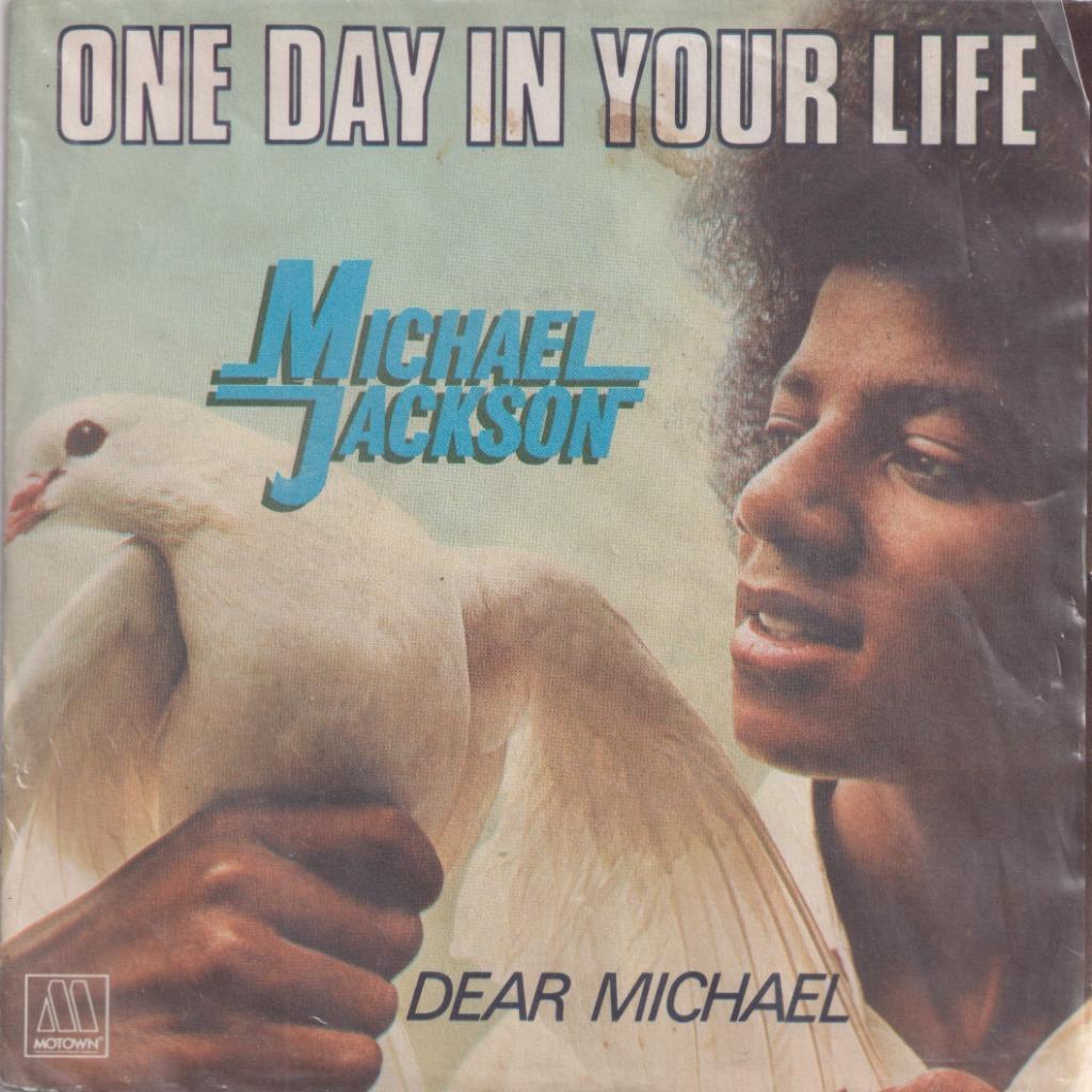 Michael Jackson – One day in your life / Dear Michael - Sing, CD & DVD, Vinyles Singles, Utilisé, Pop, Enlèvement ou Envoi