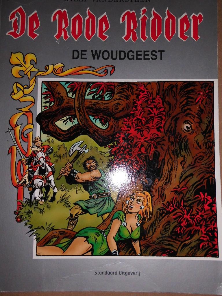 De Rode Ridder - De woudgeest, Enlèvement ou Envoi, Une BD, Studio  Vandersteen, Utilisé