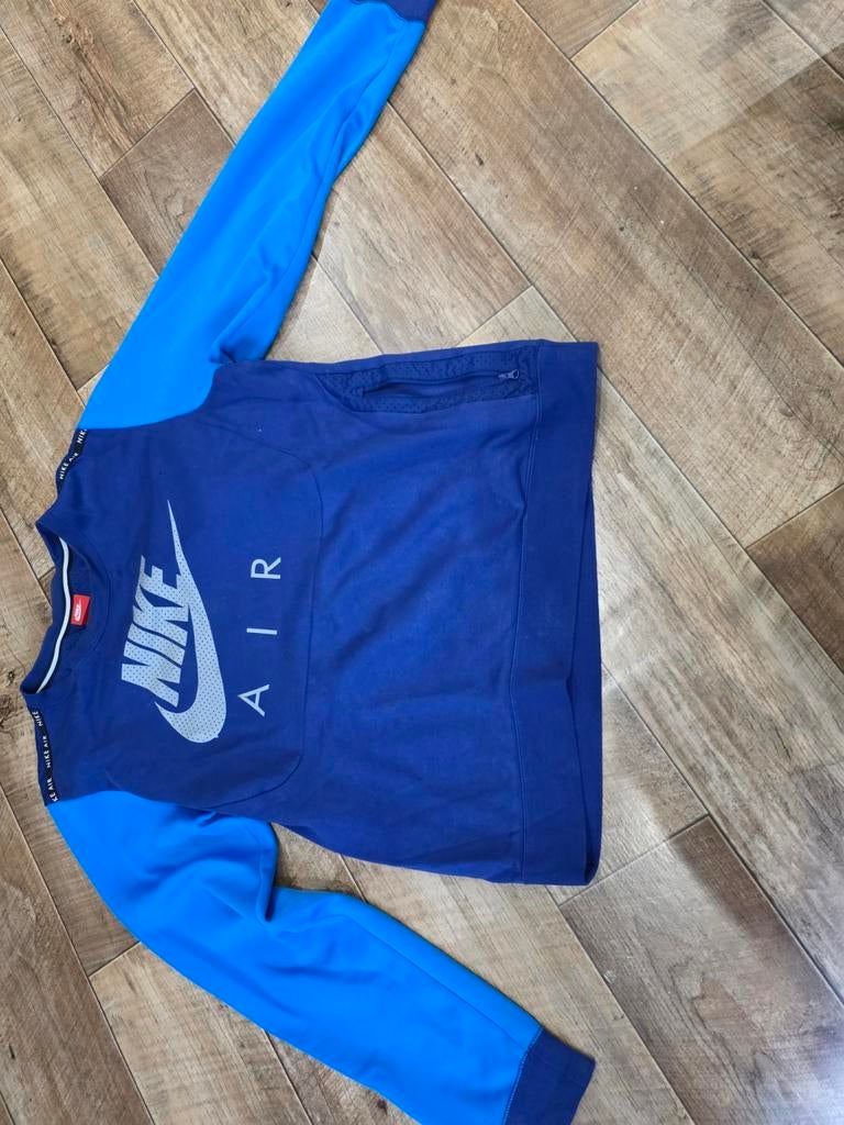 Sweat Nike air taille L, Enlèvement ou Envoi, Comme neuf, Bleu