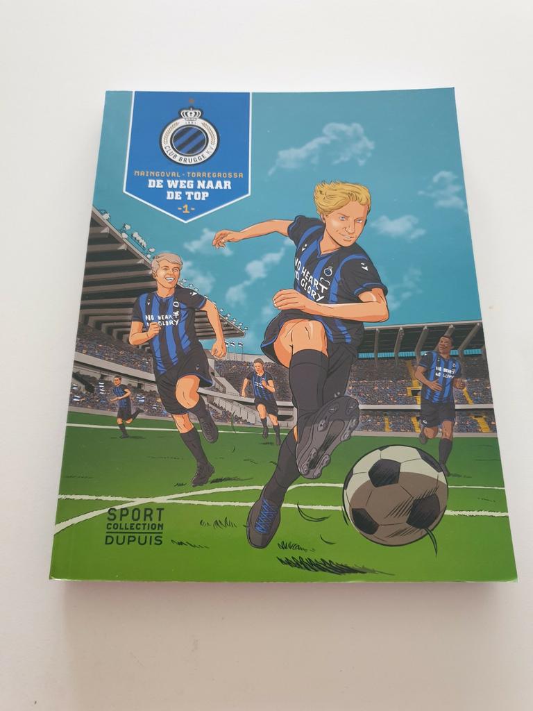 Francois Maingoval - FC Brugge 1/3 VOETBALSTRIP BRUGGE NS, Ophalen of Verzenden, Zo goed als nieuw, Francois Maingoval