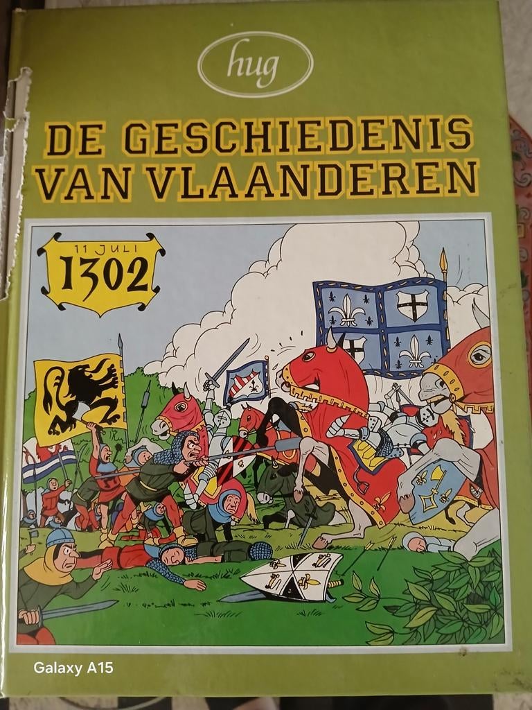 De geschiedenis van VLAANDEREN in stripvorm, Boeken, Geschiedenis | Nationaal, Ophalen of Verzenden