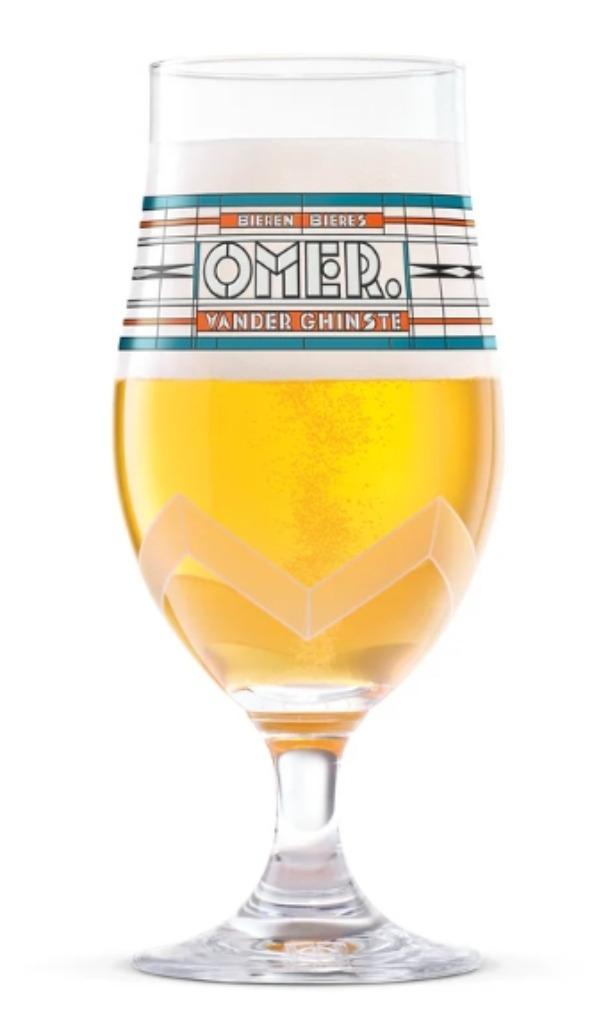 OMER - Collector Glas 33cl - Edition 5, Verzamelen, Glas en Drinkglazen, Ophalen of Verzenden, Nieuw, Bierglas