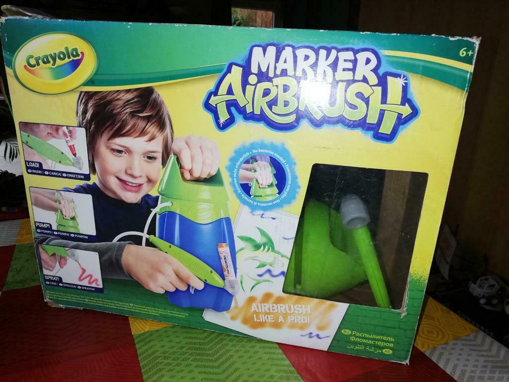 Aerographe Marker Airbrush Crayola, Enfants & Bébés, Jouets | Éducatifs & Créatifs, Utilisé, Bricolage, Enlèvement ou Envoi