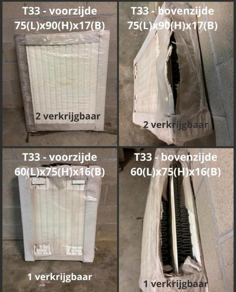 Radiatoren, Doe-het-zelf en Bouw, Verwarming en Radiatoren, Ophalen, Zo goed als nieuw
