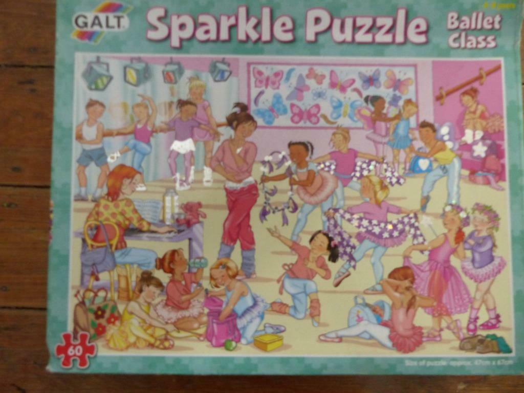 puzzle 60 pièces galt danseuse, Kinderen en Baby's, Ophalen, Gebruikt