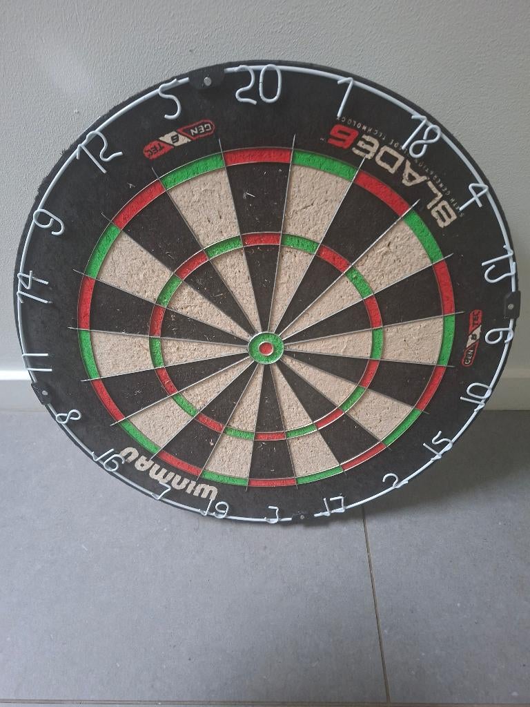 Dartbord, Enlèvement, Utilisé, Cible de fléchettes